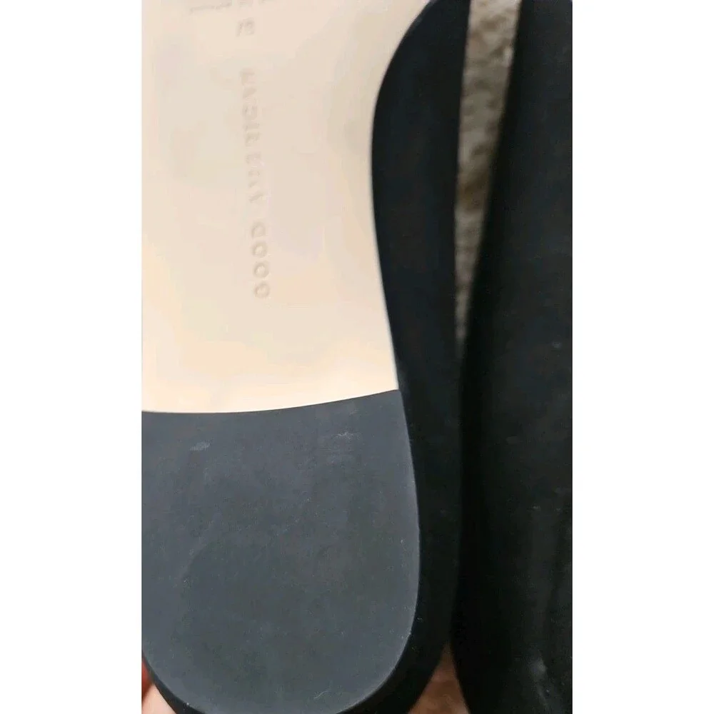 Good American Suede Pointed Toe Shoes Sz 9.5 NEW